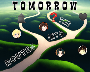 Routes into the Tomorrow poster