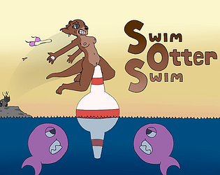 Swim Otter Swim poster