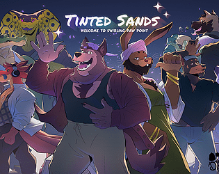 Tinted Sands: Welcome to Swirling Paw Point poster