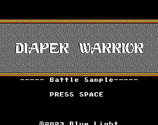 Diaper Warrior - Prototype poster