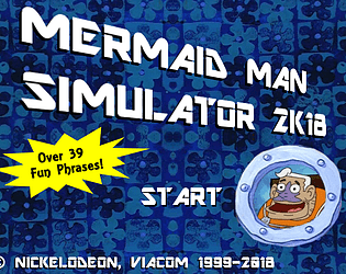 Mermaid Man Simulator 2K18 poster