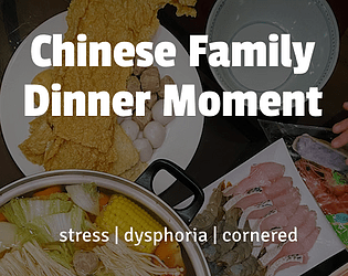 Chinese Family Dinner Moment poster