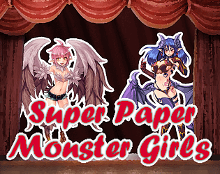 Super Paper Monster Girls poster