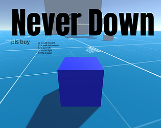 Never Down poster