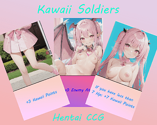 Kawaii Soldiers poster
