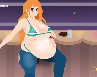 Nami ( One Piece ) Runner-up Pregnancy Animation poster