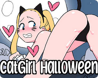 Catgirl Halloween [Not-Flash] poster