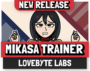 Mikasa Trainer - Attack on Titan poster