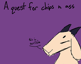 [18+] A quest for chips n ass poster