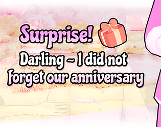 Surprise! I did not forget our anniversary poster