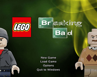 Lego Breaking Bad poster