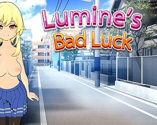 lumine's bad luck on way home poster