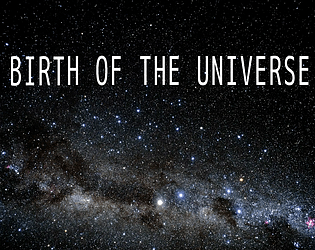 BIRTH OF THE UNIVERSE poster