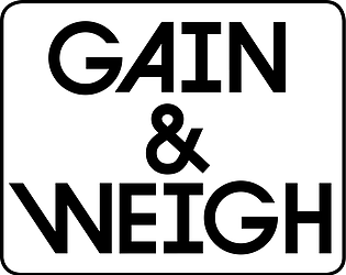 Gain & Weigh poster