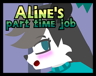 Aline's part time job poster