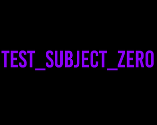 Test Subject Zero poster
