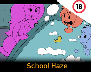 School Haze in a Lusty Maze: alpha test poster