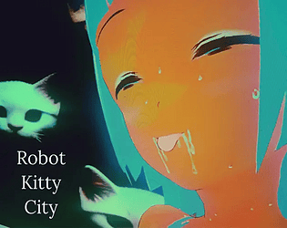 Robot Kitty City poster