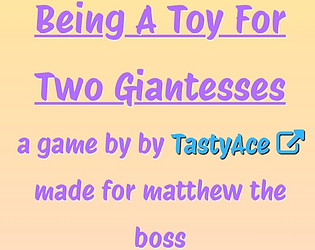 Being A Toy For Two Giantesses poster