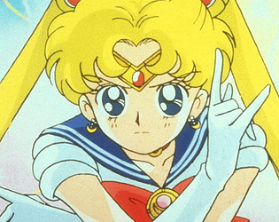 Sailor Moon 3D game poster