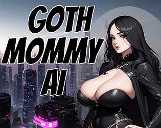 Goth Mommy AI poster
