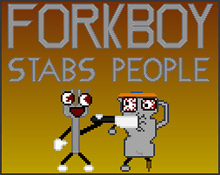 Forkboy Stabs People poster